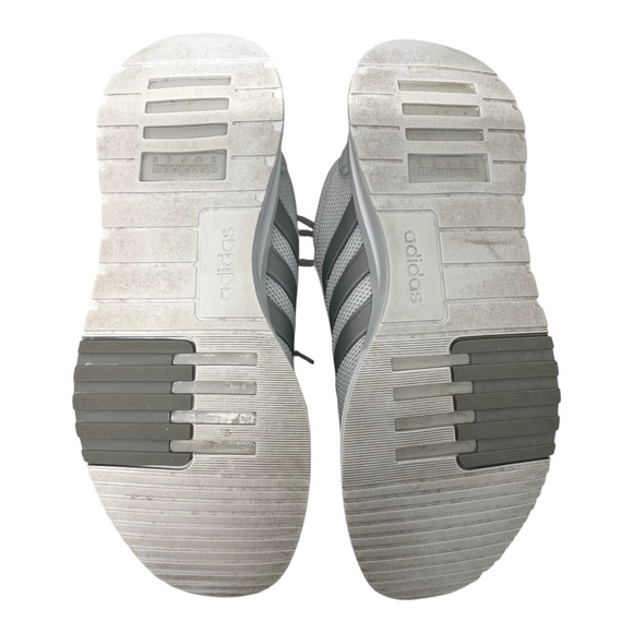 Adidas Racer TR21 White Silver Athletic Running Cloudfoam Shoes Women’s 7 - Picture 10 of 12